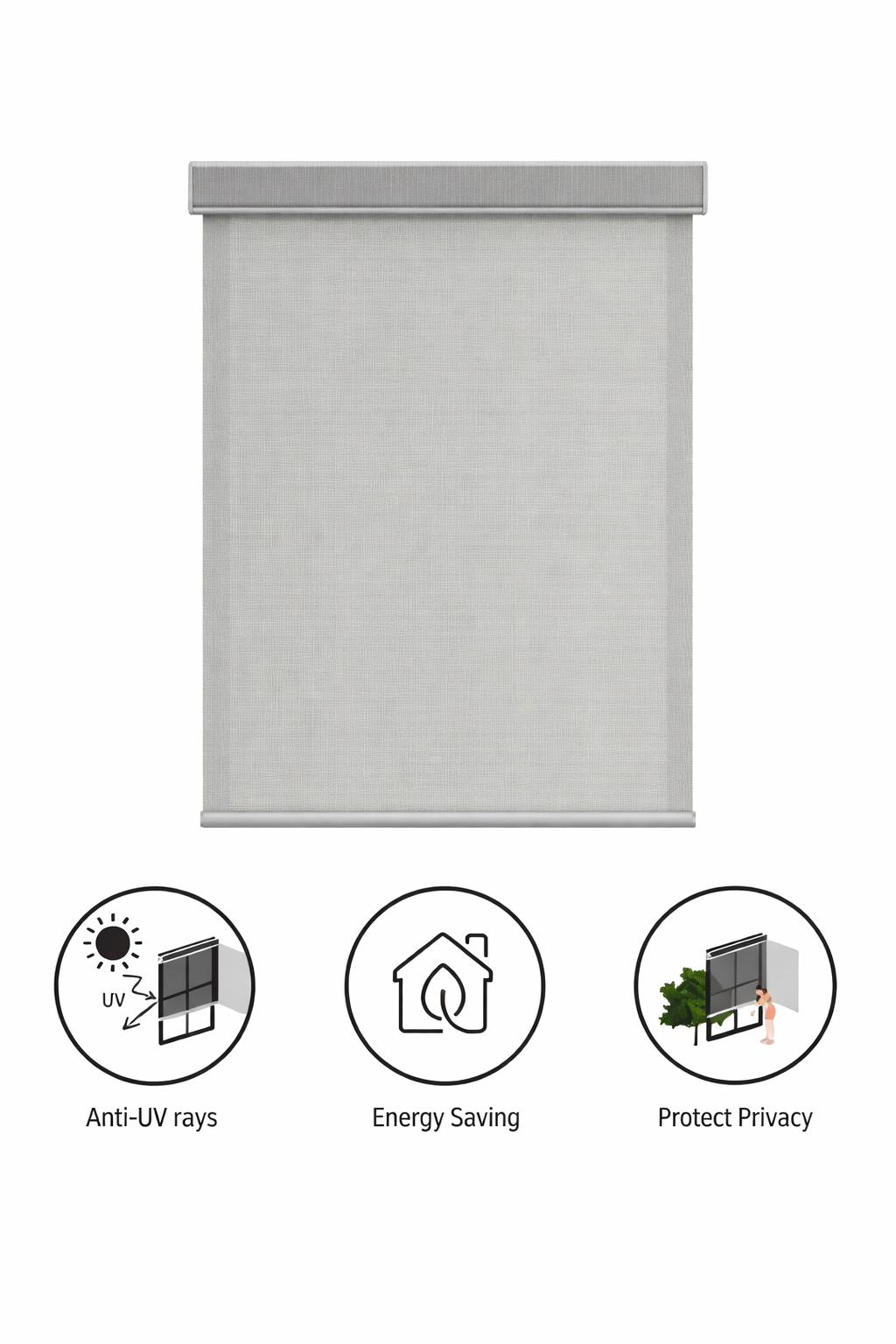 Light Filtering Roller Shades - Economy Collection